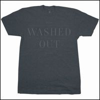 WASHED OUT / ウォッシュト・アウト / WASHED OUT HEATHER BLACK T-SHIRTS (S)