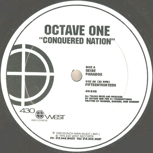 OCTAVE ONE / オクターヴ・ワン / CONQUERED NATION