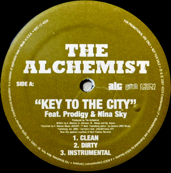 ALCHEMIST (HIPHOP) / アルケミスト / KEY TO THE CITY