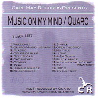 QUARO / MUSIC ON MY MIND