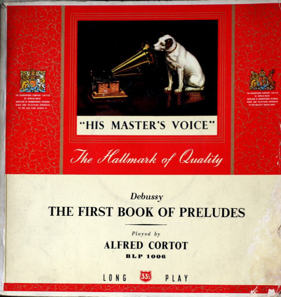 ALFRED CORTOT / アルフレッド・コルトー / DEBUSSY:FIRST BOOK OF PRELUDES