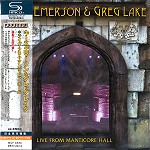 KEITH EMERSON/GREG LAKE / キース・エマーソン&グレッグ・レイク / ライヴ・フロム・マンティコア・ホール - SHM-CD