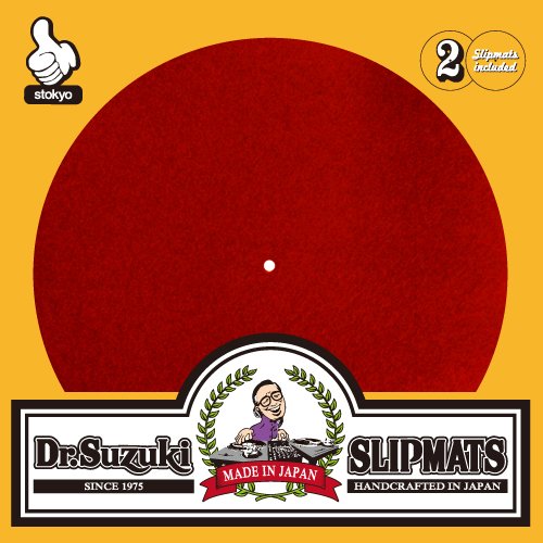 SLIP MATS (DR.SUZUKI SLIP MATS) / Mix Edition Slipmats Red Ver.2