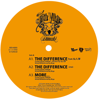 HIMUKI / THE DIFFERNCE feat.仙人掌 / THE SHOW feat.JBM