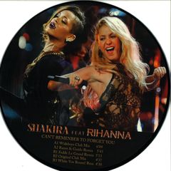 SHAKIRA / シャキーラ / CAN'T REMEMBER TO FORGET YOU "12"