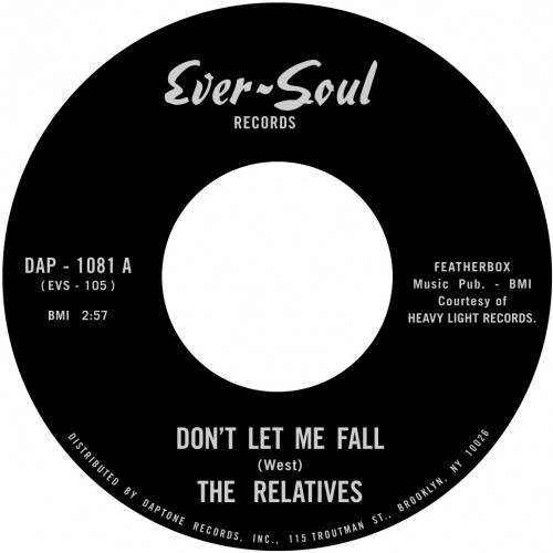 RELATIVES  / リレイティヴス / DON'T LET ME FALL / LEAVE SOMETHING WORTHWILE (7")