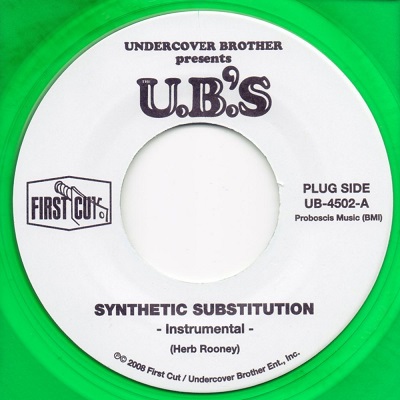 U.B.'S / ユー・ビーズ / SYNTHETIC SUBSTITUTION (COLOR VINYL) (7")