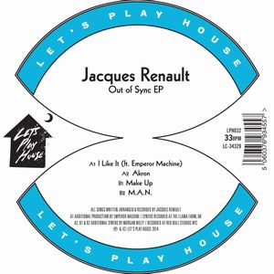 JACQUES RENAULT / ジャック・ルノー / OUT OF SYNC EP