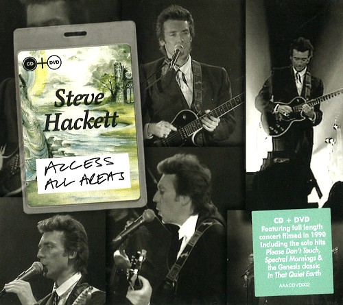 STEVE HACKETT / スティーヴ・ハケット / ACCESS ALL AREAS: CD+DVD