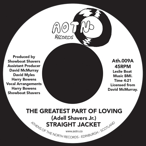 STRAIGHT JACKET / GREATEST PART OF LOVING YOU / FUN (7")