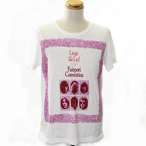 FAIRPORT CONVENTION / フェアポート・コンベンション / LIEGE & LIEF T-SHIRT: L SIZE