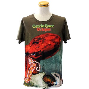 GENTLE GIANT / ジェントル・ジャイアント / LARGE OCTOPUS T-SHIRT: S SIZE