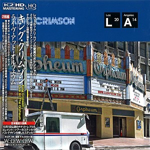 KING CRIMSON / キング・クリムゾン / ライヴ・アット・オルフェウム:CD+DVD - K2HD HQCD