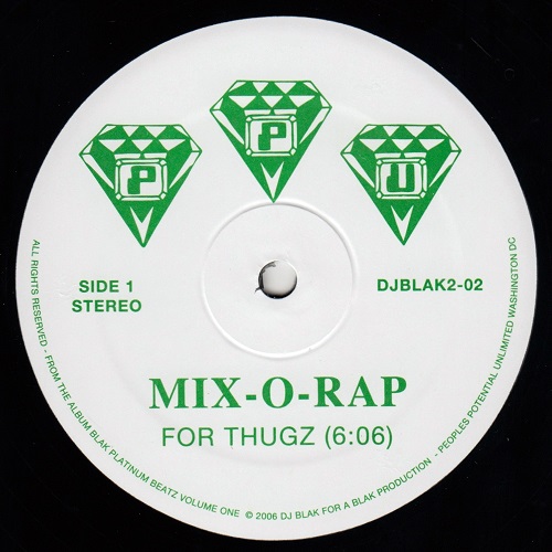 MIX-O-RAP / FOR THUGZ (12")