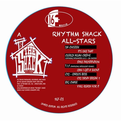 V.A. (16F MUSIC) / RHYTHM SHACK ALL-STARS EP