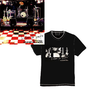FOUR GET ME A NOTS / FOLLOW THE TRACKS-The Best of 10years-(初回限定盤)(DVD付) ディスクユニオン限定:Tシャツ付セット:XL