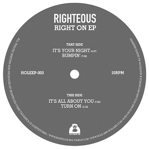 RIGHTEOUS(CLUB) / ライチャス / RIGHT ON EP