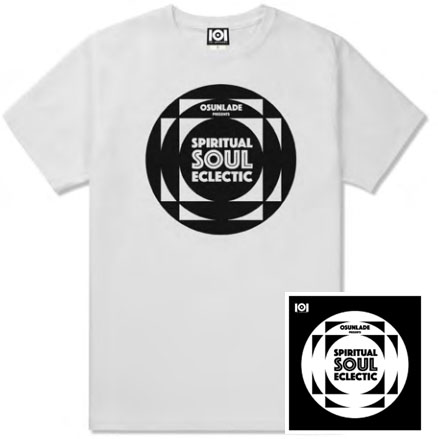 OSUNLADE / オスンラデ / SPIRITUAL SOUL ECLECTIC MIX CD & T-SHIRT WHITE(S)