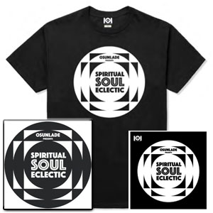 OSUNLADE / オスンラデ / SPIRITUAL SOUL ECLECTIC MIX CD & T-SHIRT  BLACK(S) & 7-INCH