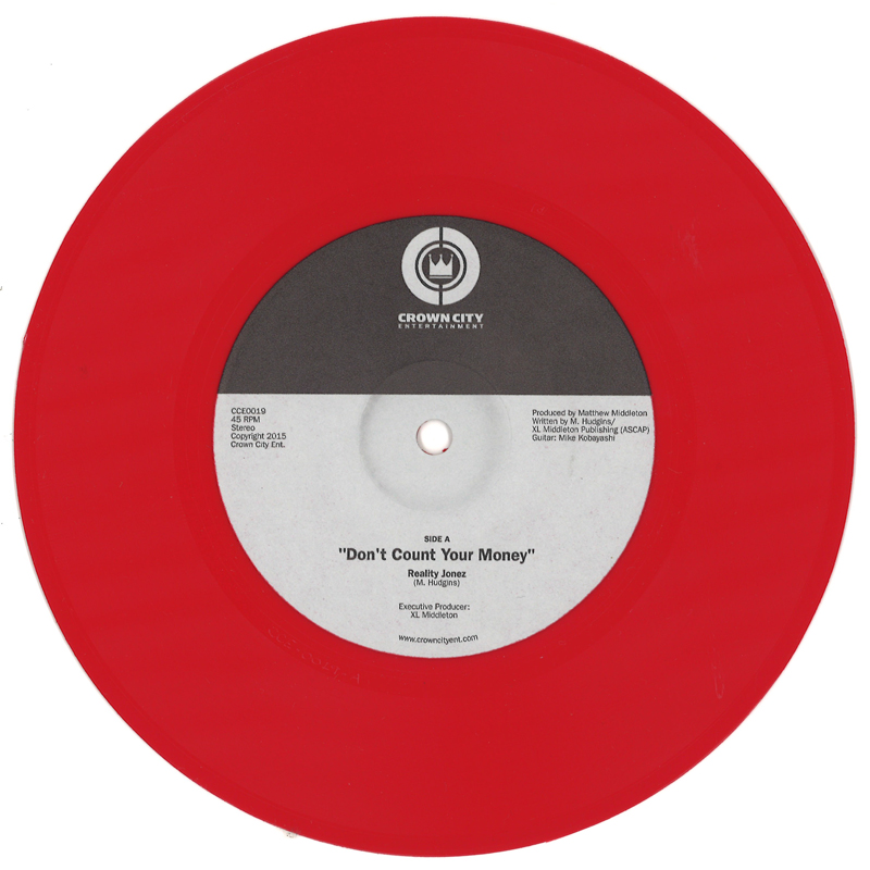 REALITY JONEZ / リアリティ・ジョーンズ / DON'T COUNT YOUR MONEY / JUST NOT THAT GIRL (7")