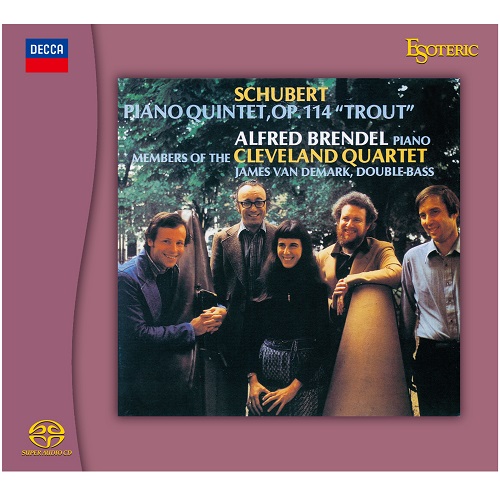 ALFRED BRENDEL / アルフレート・ブレンデル / SCHUBERT: PIANO QUINTET "TROUT" / WANDERERFANTASIE / シューベルト: ピアノ五重奏曲「ます」 / さすらい人幻想曲 (SACD)
