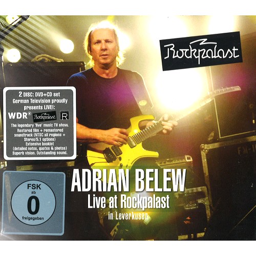 ADRIAN BELEW / エイドリアン・ブリュー / LIVE AT ROCKPALAST: CD+DVD - REMASTER