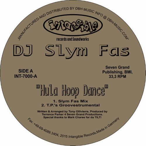 DJ SLYM FAS / HULA HOOP DANCE/MEMORIES(REISSUE)
