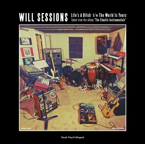 WILL SESSIONS / ウィル・セッションズ / LIFE'S A BITCH b/w THE WORLD IS YOURS "7"