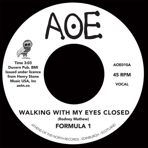 FORMULA 1 / WALKING WITH MY EYES CLOSED / LIFE IS A BEAUTIFUL FEELING (7")