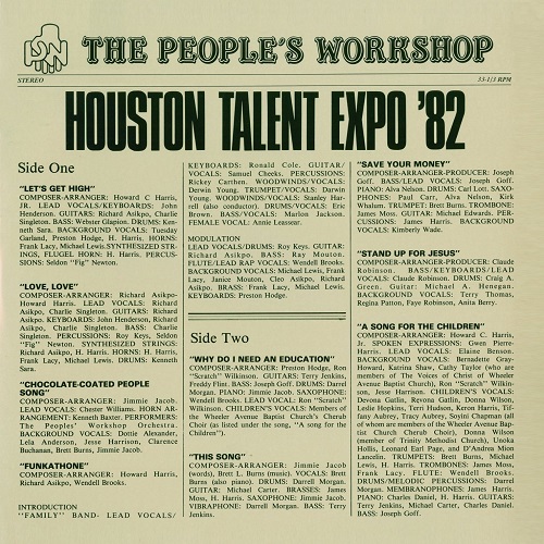 PEOPLE'S WORKSHOP / ピープルズ・ワークショップ / HOUSTON TALENT EXPO '82 / ヒューストン・タレント・エキスポ '82