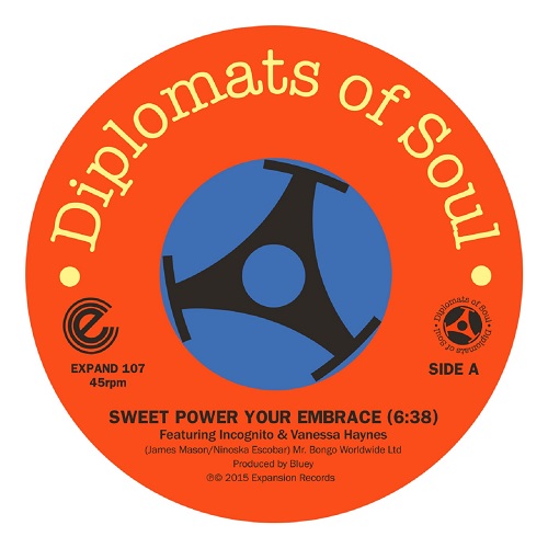 DIPLOMATS OF SOUL / ディプロマッツ・オブ・ソウル / SWEET POWER YOUR EMBRACE / MI SABRINA TEQUANA (MY SISTER'S DAUGHTER) (12")
