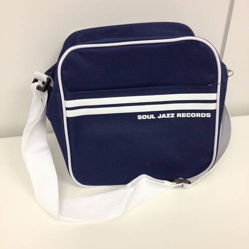 SOUL JAZZ RECORDS BAG / SOUL JAZZ RECORDS 7" BAG  CLASSIC NAVY BLUE / WHITE