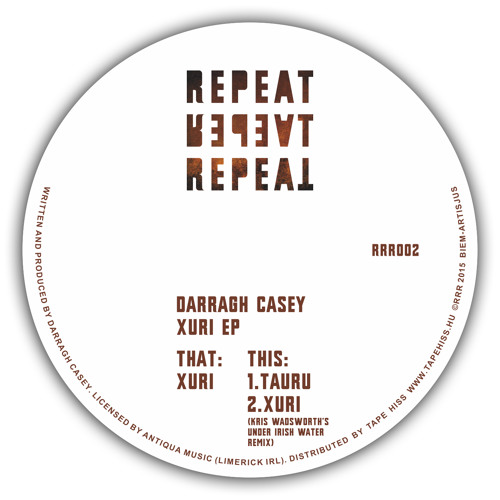 DARRAGH CASEY / XURI EP