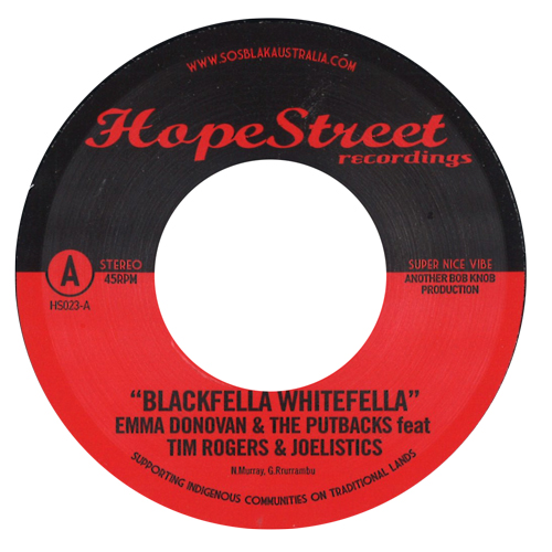 EMMA DONOVAN & THE PUTBACKS / エマ・ドノヴァン&ザ・プットバックス / BLACKFELLA WHITEFELLA / DOWN CITY STREETS  (7")