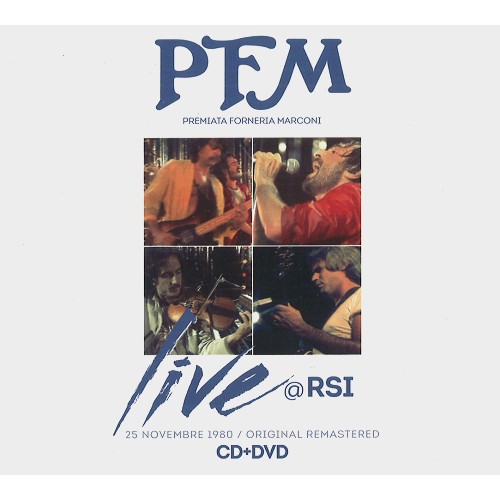 PFM / ピー・エフ・エム / LIVE@RSI: CONCERTO DEL 25/11/1980 - REMASTER