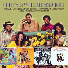 5TH DIMENSION / フィフス・ディメンション / PORTRAIT / LOVE'S LINES, ANGELES & RHYMES / INDIVIDUALLY & COLLECTIVELY / LIVING TOGETHER. GROWING TOGETHER, GROWING TOGETHER (2CD)