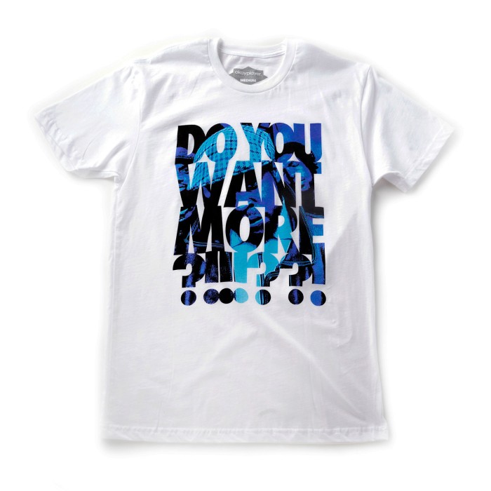 THE ROOTS (HIPHOP) / DO YOU WANT MORE?!!!??! T-SHIRT (WHITE-S)