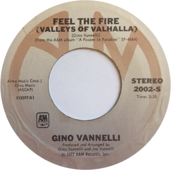 GINO VANNELLI / ジノ・ヴァネリ / FEEL THE FIRE