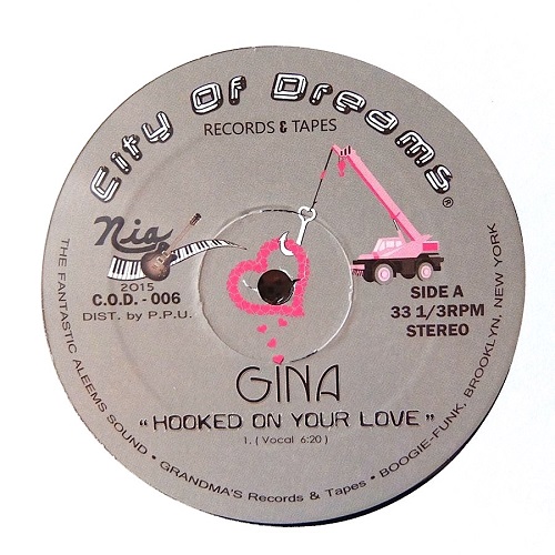 GINA (SOUL) / HOOKED ON YOUR LOVE (12")
