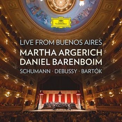 MARTHA ARGERICH & DANIEL BARENBOIM / マルタ・アルゲリッチ & ダニエル・バレンボイム / LIVE FROM BUENOS AILES