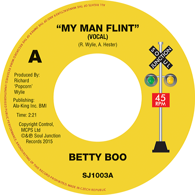 BETTY BOO / MY MAN FLINT (7")