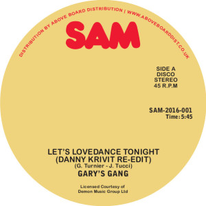 GARY'S GANG / ゲイリーズ・ギャング / LET'S LOVEDANCE TONIGHT - DANNY KRIVIT RE-EDIT