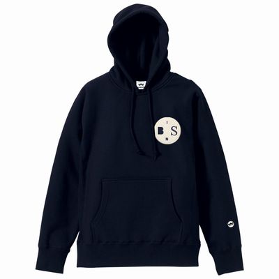 BEATS IN SPACE / BEATS IN SPACE SWEAT PARKA  (NAVY/SIZE:S)