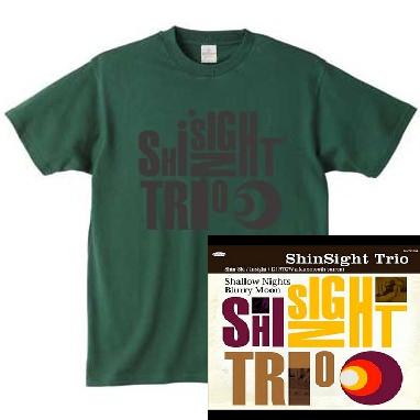 SHINSIGHT TRIO (Shin-Ski / Insight / DJ Ryow a.k.a smooth current) / シンサイトトリオ / SHALLOW NIGHTS BLURRY MOON  Tシャツ付き限定盤 Mサイズ