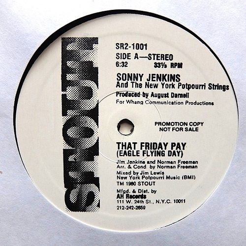 SONNY JENKINS / THAT FRIDAY PAY (EAGLE FLYING DAY) (12")