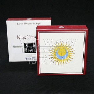 KING CRIMSON / キング・クリムゾン / 16年4月発売17CM紙ジャケット・プラチナムSHM-CD+DVD-A4タイトル & 『太陽と戦慄』ボックス