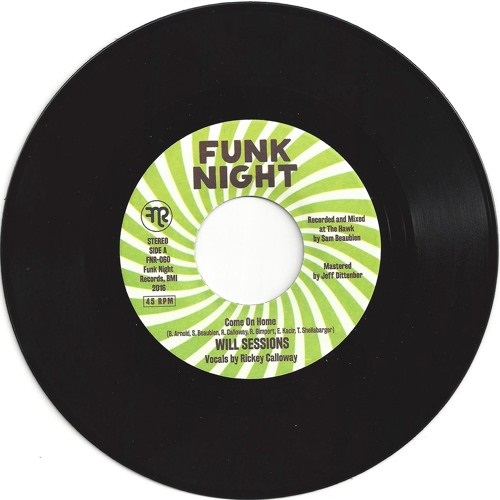 WILL SESSIONS / ウィル・セッションズ / COME ON HOME / OFF THE LINE (7")