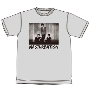 MASTURBATION / マスターベーション / 死顔 T-SHIRT Grey Sサイズ