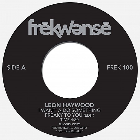 LEON HAYWOOD / レオン・ヘイウッド / I WANT'A DO SOMETHING FREAKY TO YOU (7")