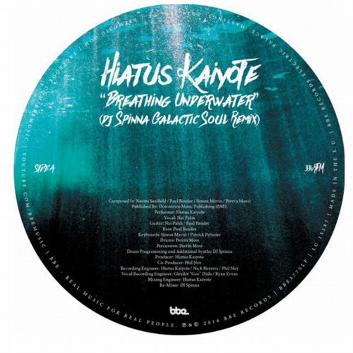 HIATUS KAIYOTE / ハイエイタス・カイヨーティ / BREATHING UNDERWATER (DJ SPINNA "Galactic Soul" REMIX)